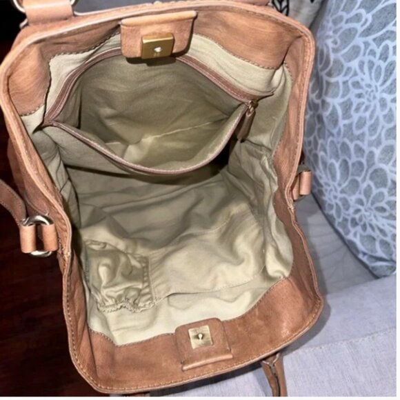 GIVENCHY Borse Distressed Leather Satchel Tote Bag - Picture 9 of 10